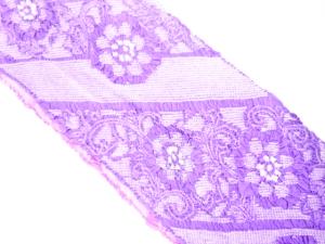 正絹　振袖用　絞り　帯揚げ